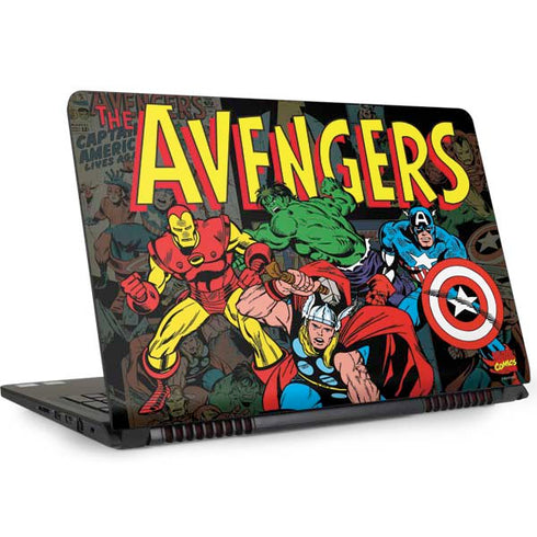 Marvel Classic Comics Avengers Assemble Dell Inspiron Skin